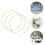 3Stk Diy Kranz Ring Bastelset 5