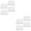 8 Sets Reusable Egg Holder Portable Protective Tray 20 Grids 8