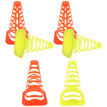 Worgeous 6 Mini Agility Voetbalpionnen Rollers Trainingsbucket