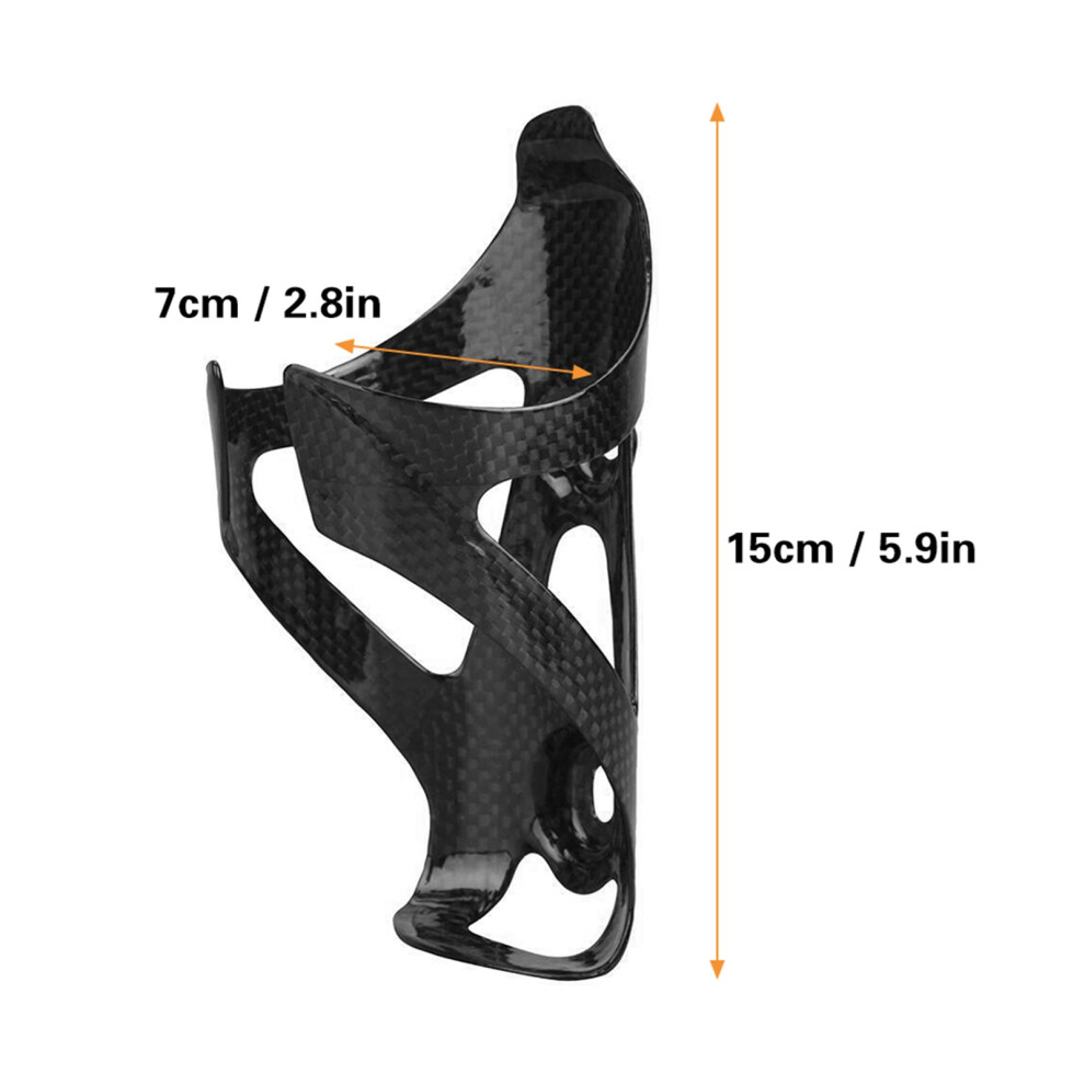 2pcs Carbon Fiber Bike Bottle Cage Set â Ultra Light, 15x7cm, Matte/Glossy-image-OPC-PM225T7-NEW