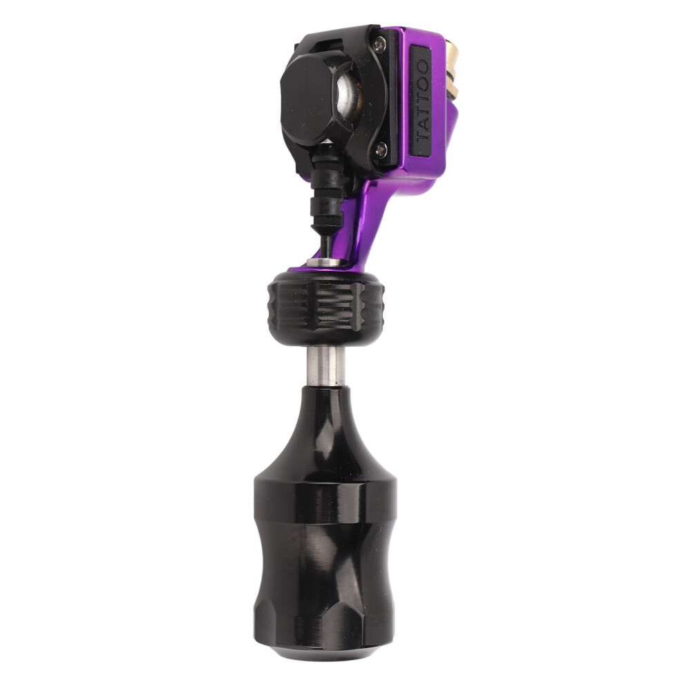Purple Rotary Tattoo Machine With Rca Connector, 13Cm, Alloy