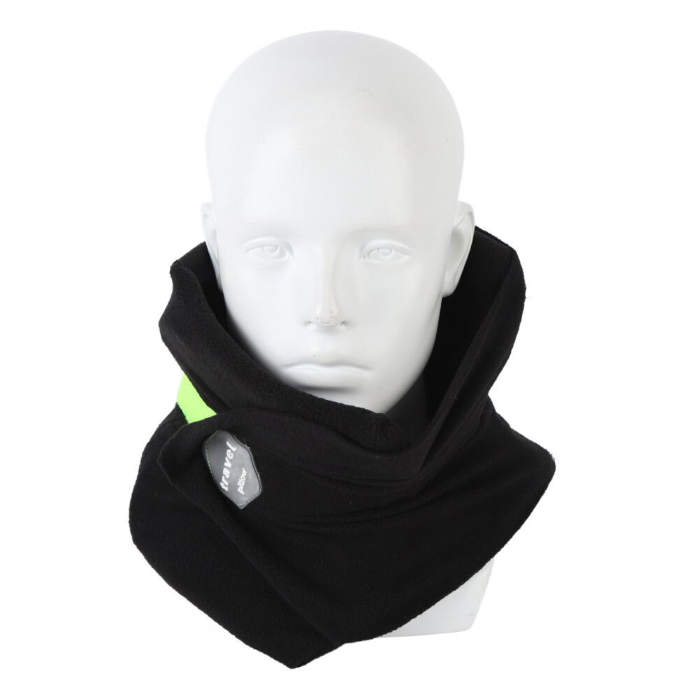 Travel Nap Pillow Soft Breathable Neck Support Black for Travel & Office-image-OPC-PM22652-NEW