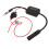 12-V-Autoradioantenne, Kunststoff, 0,018 A Booster 10