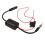 12-V-Autoradioantenne, Kunststoff, 0,018 A Booster 14