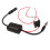 12-V-Autoradioantenne, Kunststoff, 0,018 A Booster 12