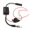 12-V-Autoradioantenne, Kunststoff, 0,018 A Booster 15