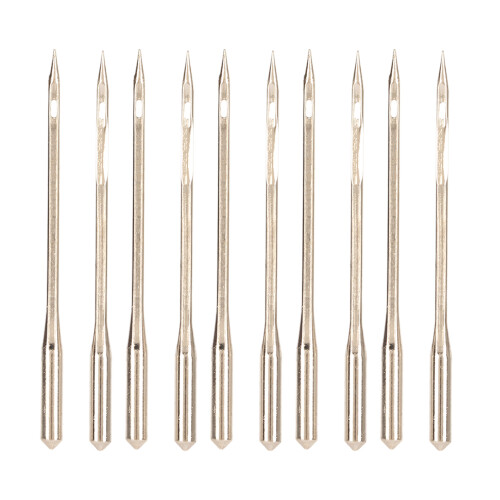 10pcs Steel Sewing Machine Needles for GK35 2C 6A 8 & More