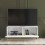Creative Furniture Ripple 100cm TV Unit 100cm - White Modern Fluted Design 2