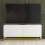Creative Furniture Ripple 100cm TV Unit 100cm - White Modern Fluted Design 1