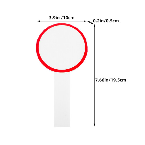 Classroom Voting Paddles 8Stk 7,7x3,9x0,2Zoll Für Erwachsene 1