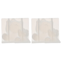 2Stk. Silikonform 3D Kieselgel Glücksmünze