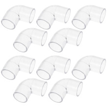 10St Acryl Schlauchverbinder 90 Grad Für Aquarium