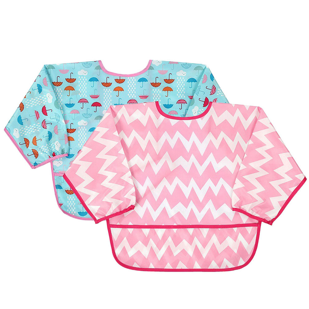 Photos - Potholder / Apron 4 Pcs Baby Waterproof Long Sleeve Aprons For Children L