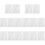 16 Pcs Acrylic Transparent Double-Sided Waterproof Adhesive Sticker 7