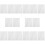 16 Pcs Acrylic Transparent Double-Sided Waterproof Adhesive Sticker 9