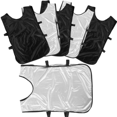6-Pack Formfitting Polyester Voetbalshirts Voor En Dames 2
