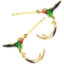 4 Pairs Oorbelstuds Gevoelige Oren Motief Vrouwen Sieraden