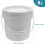 Paint Opslagemmer Kunststof Container Met Wit 1 Stuks 2
