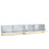 Creative Furniture Ripple Duo 200cm TV Unit - White Modern Fluted Design 11