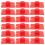 Tiles Dichtstoff Abzieher Kunststoff Rot 20Stk 1