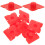 Tiles Dichtstoff Abzieher Kunststoff Rot 20Stk 5