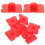 Tiles Dichtstoff Abzieher Kunststoff Rot 20Stk 10
