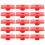 Tiles Dichtstoff Abzieher Kunststoff Rot 20Stk 3