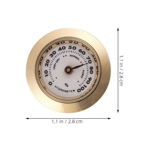 Raindrops Digitalthermometer Hygrometer 2,80x2,80x0,90 Cm 1