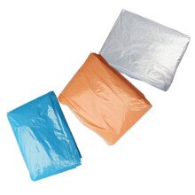 Einmal Regenmantel Pe Leicht Wasserdicht Für Outdoor Reisen