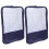 2Set Dokumentenmappe Blau Nylon Für Heimgebrauch 7
