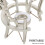 Shock Mount Mikrofon Live Übertragung Halterung Silber Kunststoff 8