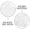 Lace Fake Kraag Uitneembaar Chiffon Wit 4
