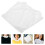 Lace Fake Kraag Uitneembaar Chiffon Wit 6