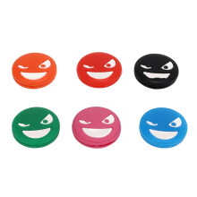 6 Stück bunte Silikon-Tennisschläger-Dämpfer, 22 mm Durchmesser