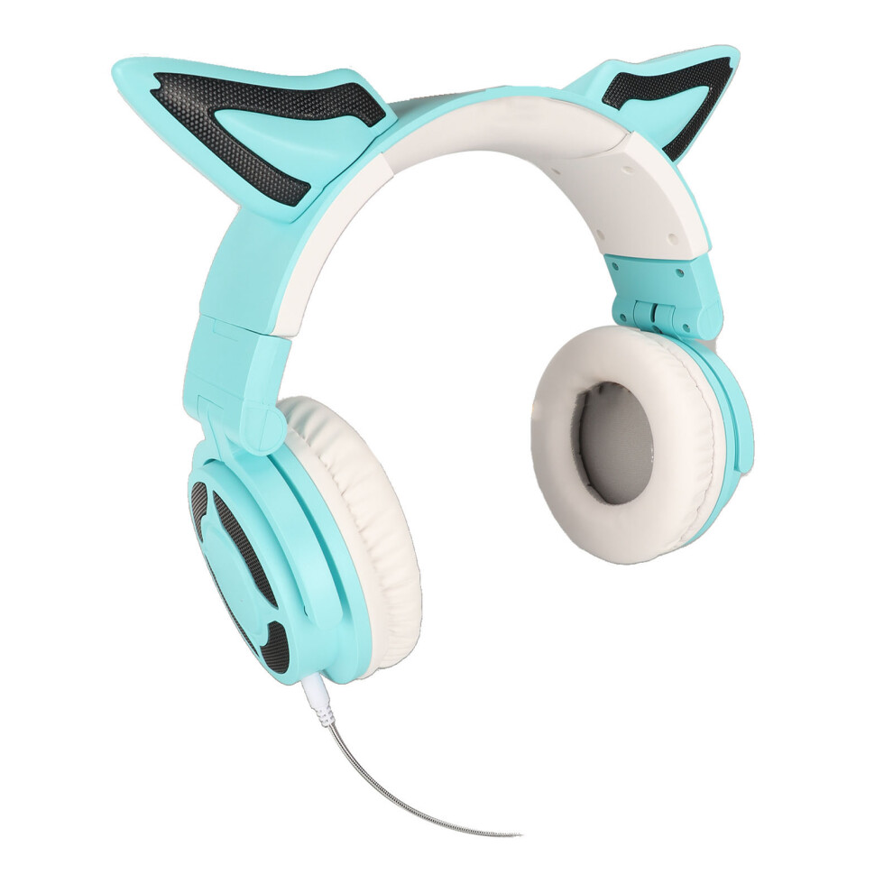 Rgb Cat Ear Wireless Headset Bluetooth 5.3, Noise Reduction, 12H Playback 7661353657018