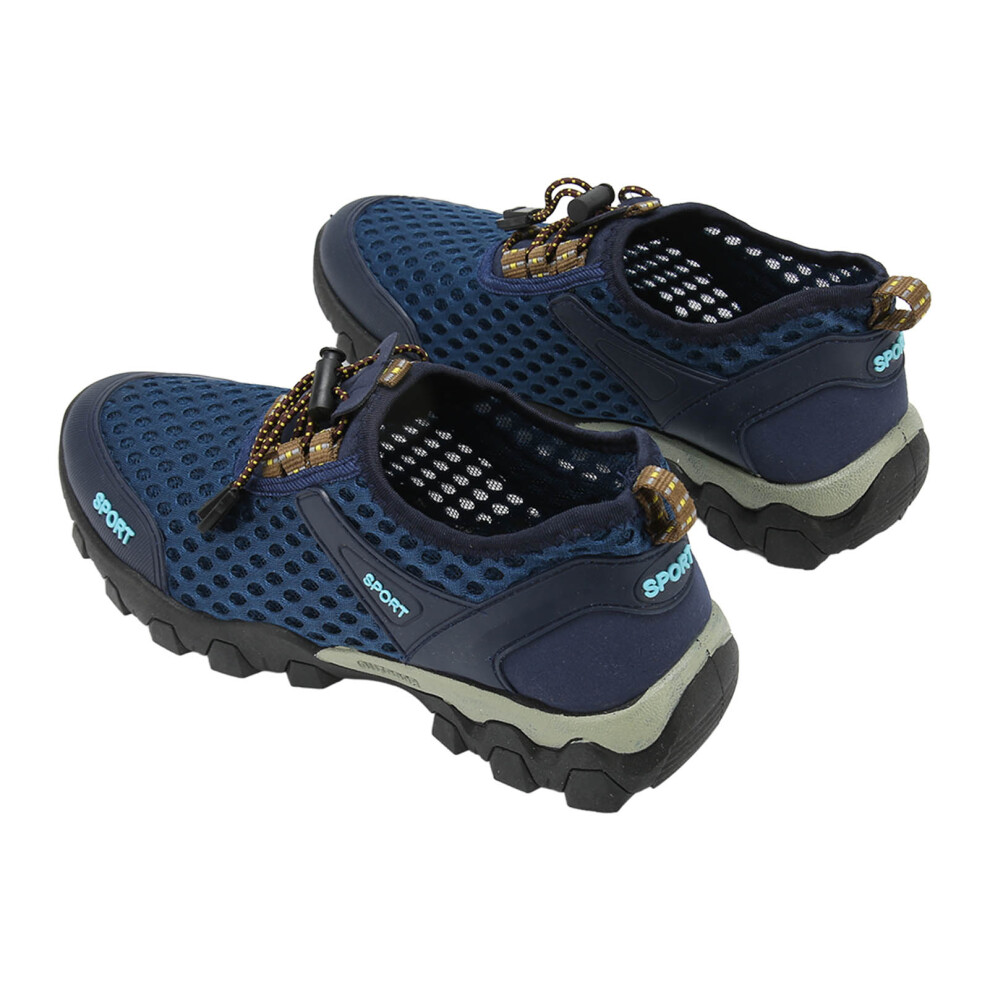 Men's Mesh Sport Shoes EU42 Lightweight Breathable Blue-image-OPC-PM22B29-NEW