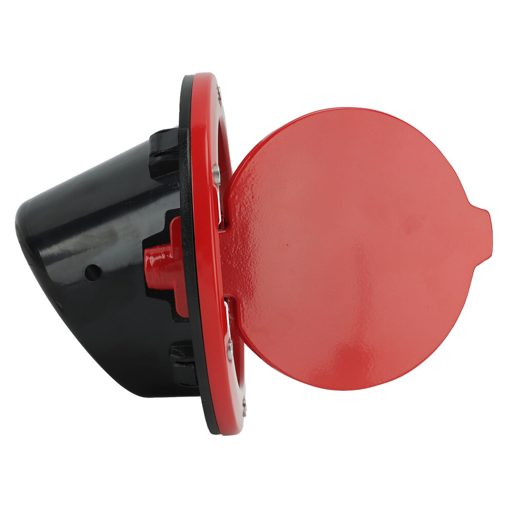 Aluminum Gas Tank Cap Cover For Jeep Wrangler Jk Jku 2007-2018 Red 6951353658421