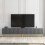 Creative Furniture Ripple Duo 200cm TV Unit - Dark Grey Modern Fluted Design 1