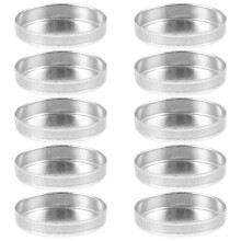 10Stück Druckplatte Verpackung Box Lidschattenpfanne Aluminium
