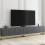 Creative Furniture Ripple Duo 200cm TV Unit - Dark Grey Modern Fluted Design 6