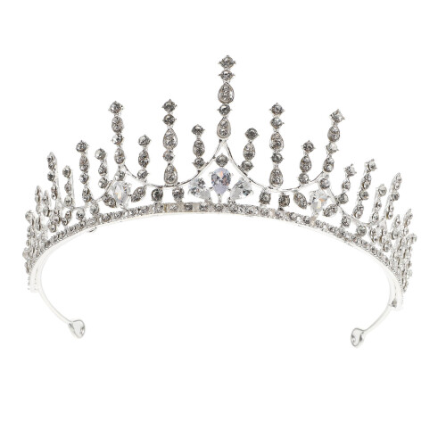 Crown Headband Silber 1St 6,09x4,64x2,28In 1