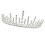 Crown Headband Silber 1St 6,09x4,64x2,28In 7