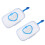 2 Flushable Love Feuchttücher Mit Knopfdesign Babytücher 6