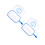 2 Flushable Love Feuchttücher Mit Knopfdesign Babytücher 5