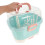 Bottle Storage Box Voor Sky Blue Draagbare Rek 1 Stuks 7