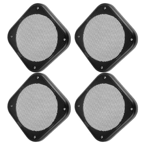 Raindrops Zwart Luidsprekerrooster Coaxiale Auto Luidsprekergrille