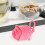 Roseförmiger Silikon-Tee-Filter Für Blatt, 1 Set, Pink 8