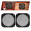 Raindrops Zwart Luidsprekerrooster Coaxiale Auto Luidsprekergrille 10