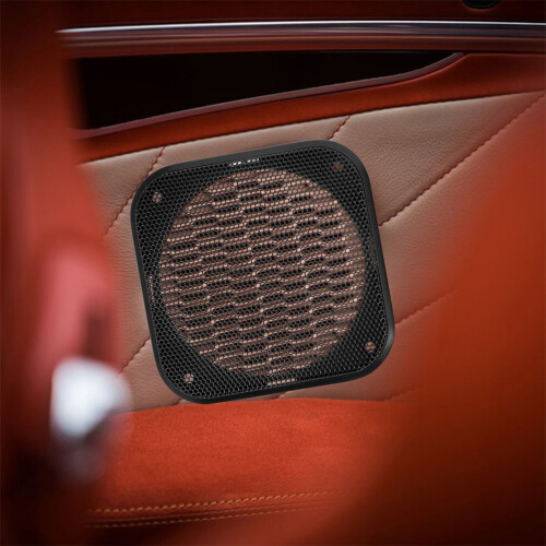 Raindrops Zwart Luidsprekerrooster Coaxiale Auto Luidsprekergrille 2