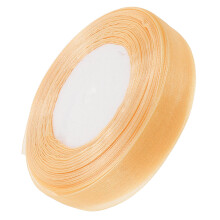 Ribbon Für Rosen Breites Schneechiffon Band Gold 1 Rolle